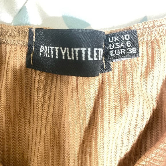 Off the shoulder, scrunched bodycon dress - Picture 3 of 5